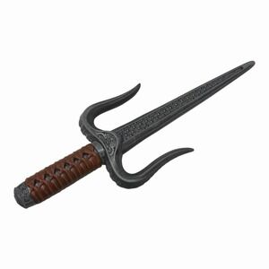 SAI Japanese Cosplay Dress Up LARP Weapon Blade - Raphael Turtle Plastic Toy 12"